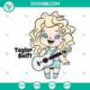 Baby Taylor Swift SVG file with the Eras Tour design in PNG, DXF, and EPS formats for Swiftie fans.