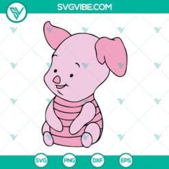 Baby Winnie The Pooh And Friends SVG File Bundle, Winnie The Pooh SVG Images 3