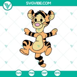 Baby Winnie The Pooh And Friends SVG File Bundle, Winnie The Pooh SVG Images 4