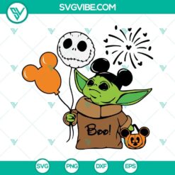 Baby Yoda Halloween SVG Files Bundle, Baby Yoda Star Wars Halloween SVG Files 6