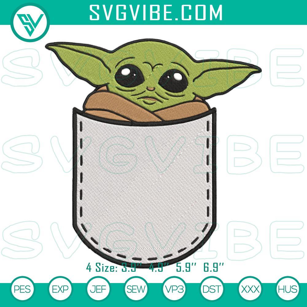 baby-yoda-in-pocket-embroidery-designs-star-wars-embroidery-pattern-files-for-shirt-mockup.jpg Baby Yoda in pocket embroidery designs, machine file with Star Wars character. Ideal for crafting projects.