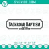 Backroad Baptism Tour 2023 Jelly Roll Embroidery featuring music-inspired design with vibrant colors and intricate stitching.