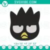 Bad Badtz-Maru face embroidery design file, Sanrio character for digital crafting, cute Sanrio embroidery.