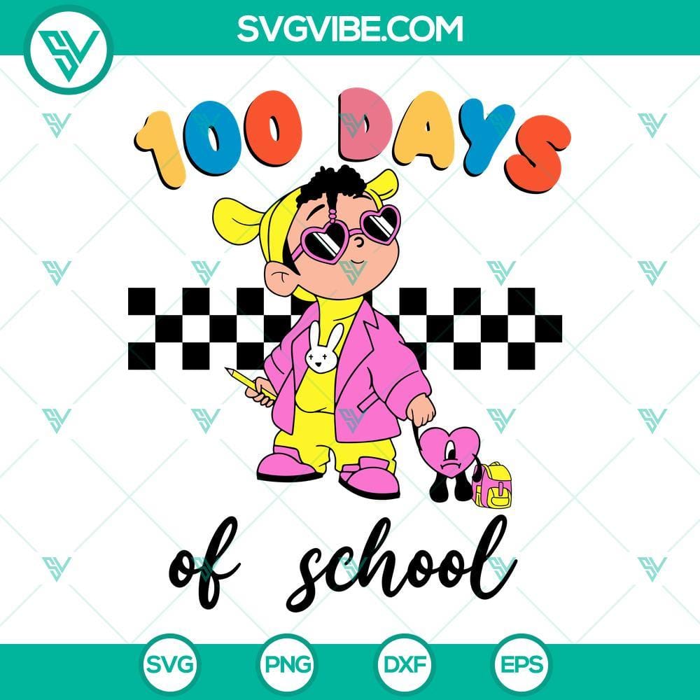 bad-bunny-100-days-of-school-svg-bundle-baby-benito-100-days-smart-svg-100th-day-of-school-svg-100-dias-mas-brillante-svg-png-dxf-eps-8-mockup-1.jpg Bad Bunny 100 Days of School SVG Images Bundle, Baby Benito 100 Days 1