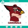 Bad Bunny Arizona Cardinals SVG design suitable for Cricut and Silhouette machines, available in DXF, EPS, and PNG formats.