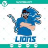 Bad Bunny Detroit Lions SVG design for Cricut and Silhouette - DXF EPS PNG Vector file perfect for crafts and projects.