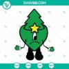 Bad Bunny Heart Christmas SVG Download Bundle with Santa Claus design, festive holiday digital graphic perfect for DIY holiday crafts.