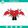 Bad Bunny Heart Halloween SVG Cut Files for Cricut - PNG DXF EPS included. Ideal for Halloween crafting projects.