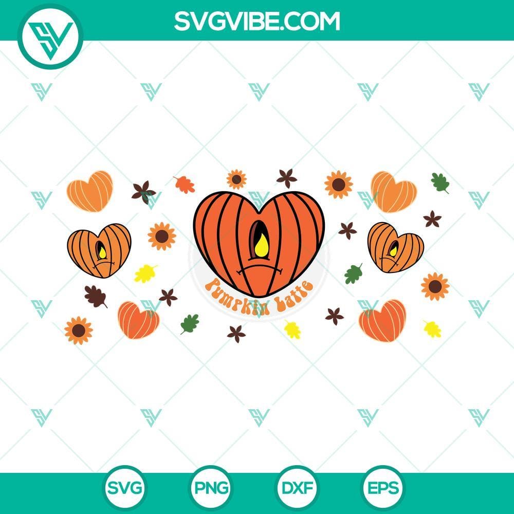 bad-bunny-heart-pumpkin-can-glass-svg-un-verano-sin-ti-halloween-pumpkin-latte-libbey-16oz-can-glass-full-wrap-svg-5-mockup.jpg Bad Bunny heart pumpkin can glass SVG files for Halloween featuring "Un Verano Sin Ti" theme. Perfect for festive crafting projects.