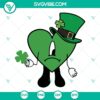 Bad Bunny St. Patrick's Day themed SVG images for download, perfect for holiday crafting projects.
