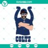Bad Bunny Indianapolis Colts themed SVG images for Cricut and Silhouette, available in DXF, EPS, and PNG formats.