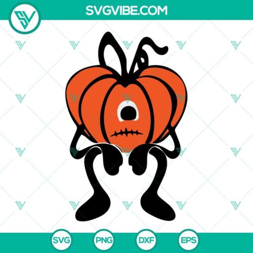 Bad Bunny Sad Heart Pumpkin Halloween SVG Cut File with PNG, DXF, EPS formats for crafting projects.