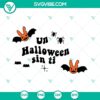 Bad Bunny "Un Halloween Sin Ti" SVG cut files for Halloween themed craft projects, featuring exclusive design elements.