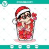 Bad Bunny SVG bundle for Valentine's Day and Christmas with holiday-themed designs. Perfect for crafting projects.