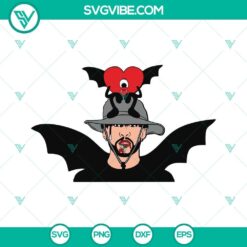 Bad Bunny Halloween SVG with vampire fangs and cape, perfect for spooky projects. Download now for Halloween crafts.