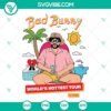 Bad Bunny Un Verano Sin SVG File for 2022 Hottest Tour, featuring vibrant design elements and text.