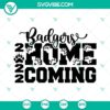 Badgers Homecoming 2022 football SVG design with Hoco theme, ideal for digital download.
