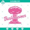 Barbenheimer, Oppenheimer, Barbie 2023 Movies Summer SVG Files for download, featuring trendy and unique designs for digital use.