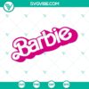 Barbie and Ken logo SVG bundle including Barbie SVG files, Ken SVG download, and baby doll design for crafting projects.