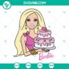 Barbie Birthday Girl SVG Download with Happy Birthday Barbie design, Barbie SVG Images for download.