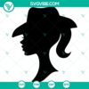 Barbie doll cowboy SVG download with PNG, DXF, EPS formats for crafting projects.