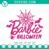 Barbie Halloween embroidery designs, spooky Barbie digital machine file for crafting and sewing projects.