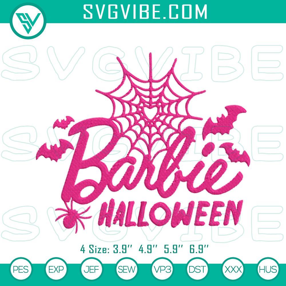 Barbie Halloween Embroidery Designs, Spooky Barbie Embroidery Files Barbie Halloween embroidery designs, spooky Barbie digital machine file for crafting and sewing projects.