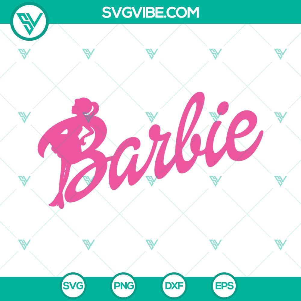 Barbie SVG, Barbie Cricut Silhouette Vector Clipart Barbie SVG download for Cricut & Silhouette featuring vector clipart ideal for crafting and creative projects.
