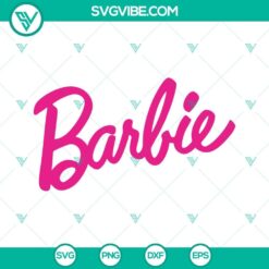 Barbie SVG Files Bundle, Barbie Princess SVG Images, Pink Doll Girl SVG Images PNG 8