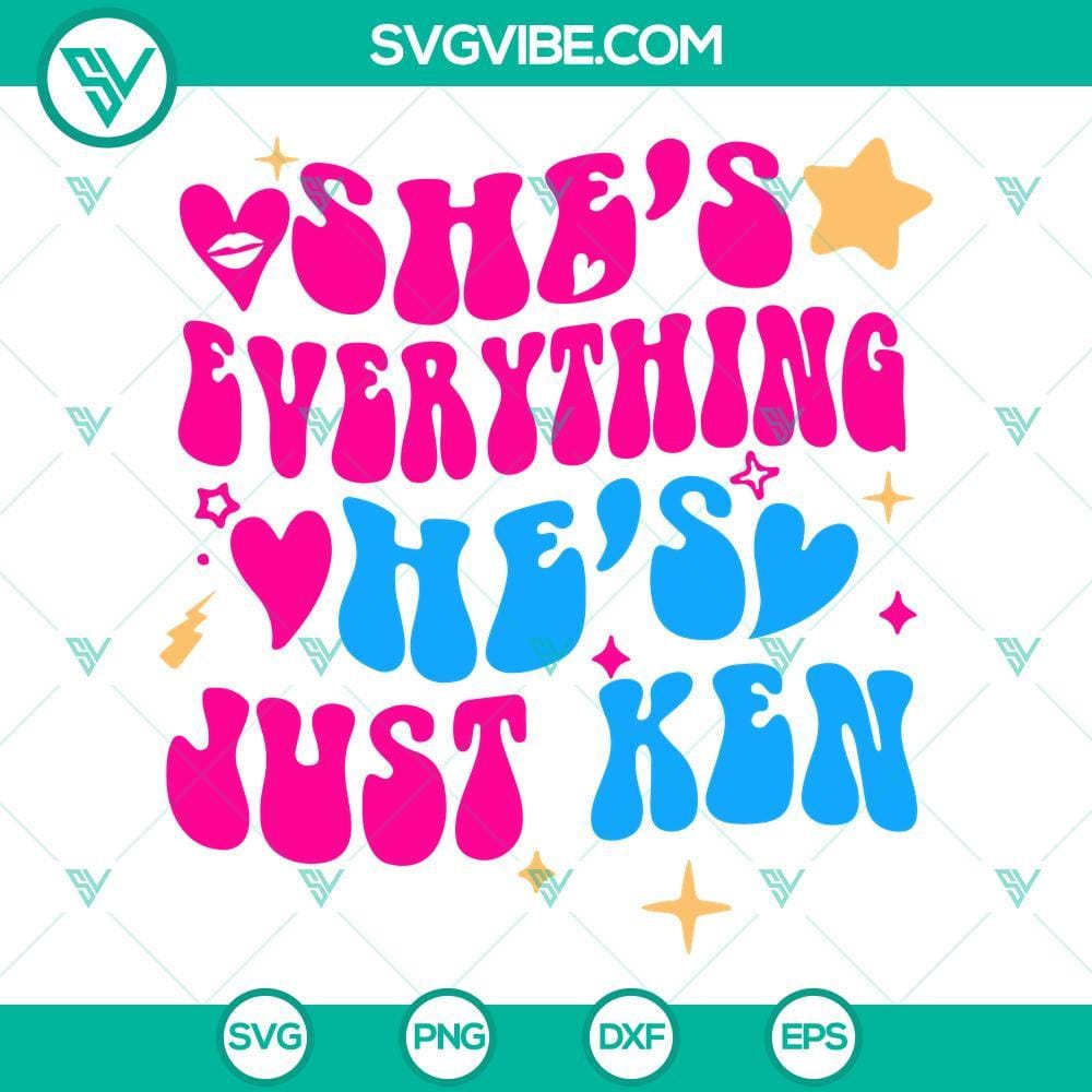 barbie-svg-bundle-she-s-everything-he-s-just-ken-svg-barbie-svg-pink-car-svg-barbie-land-svg-7-mockup.jpg Barbie SVG Image Bundle, She’s Everything He’s just Ken SVG Images, Barbie SVG Download 1