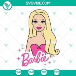Barbie SVG Files Cricut Silhouette, Barbie Doll SVG Image, Barbie Vector