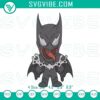 Batman superhero Halloween machine embroidery design with venom motif. Perfect for Halloween projects.