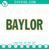 Baylor Bears collegiate mascot embroidery design digital stitch pattern, perfect for fans and university enthusiasts.