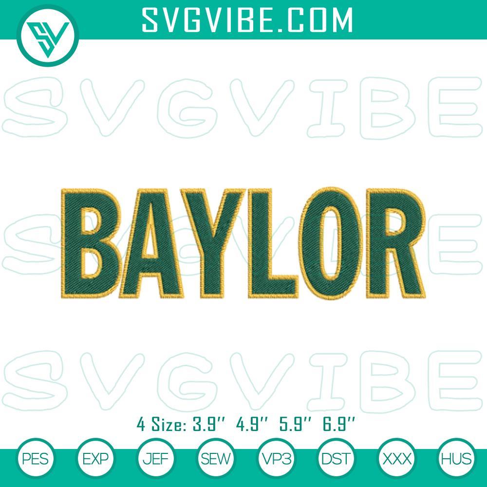 Baylor Bears Embroidery Design Files Baylor Bears collegiate mascot embroidery design digital stitch pattern, perfect for fans and university enthusiasts.