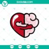 Red Ribbon Week SVG promoting drug-free living, "Be Kind To Your Mind" design. Perfect for digital download on PNG format.