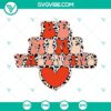 Be Mine Leopard SVG with Hearts for Valentine’s Day Retro Designs, PNG format.