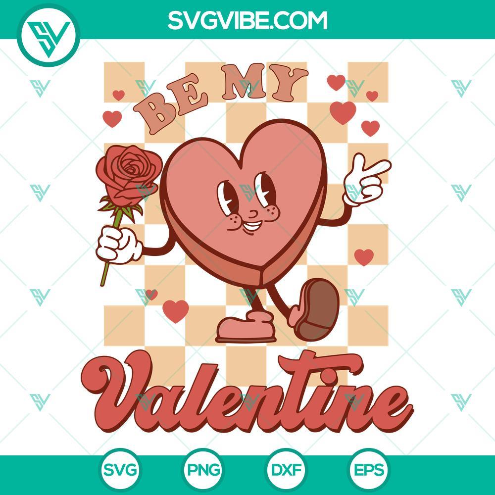 be-my-valentine-svg-valentines-heart-svg-retro-groovy-valentines-svg-preppy-valentine-s-day-svg-1-mockup.jpg Be My Valentine SVG download with Valentines heart images in retro groovy style, perfect for digital projects and crafts.