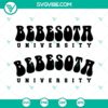 Bebesota University Bad Bunny SVG file for crafts, featuring a cute and trendy design in PNG, DXF, and EPS formats.