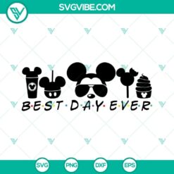 Best Day Ever SVG for Family Vacation 2022, featuring a Magical Kingdom design. Ideal for custom t-shirts and travel-themed crafts.