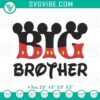 Big Brother Mickey Machine Embroidery Designs, Disney Family Embroidery File - Disney-themed embroidery designs for siblings.