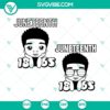 Juneteenth 1865 SVG images bundle featuring a black boy kid in Afro style. Ideal for digital projects celebrating Black history and culture.