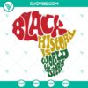 Black History Is World History SVG Files with Black Power design, available for download. Ideal for Black History Month projects and crafts.