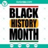 Black History Month, African American, Afro SVG files for download featuring Black design elements.