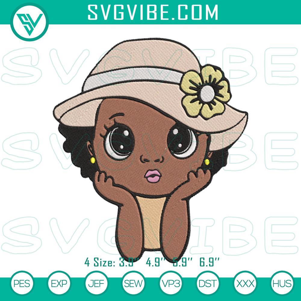 black-little-girl-with-sun-hat-embroidery-designs-cute-african-american-girl-embroidery-files-mockup.jpg Embroidery designs of a cute black little girl in a sun hat, African American girl file for digital products.