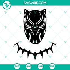 Black Panther SVG files, ideal for crafting projects. Instantly downloadable, high-quality design elements for fans.