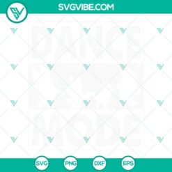 Bluey family dance mode SVG file featuring Bluey dancing, funny Bluey dog - perfect for crafting projects.
