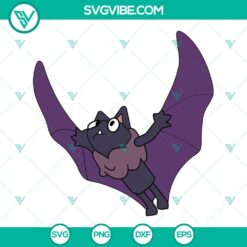 Bluey Friends Halloween SVG File Bundle, Bluey Witch SVG Images, Vampire 8