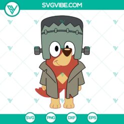Bluey Friends Halloween SVG File Bundle, Bluey Witch SVG Images, Vampire 11