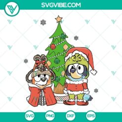 Bluey Grinch Christmas SVG Files featuring Bluey Christmas Costume designs, perfect for holiday crafting projects.