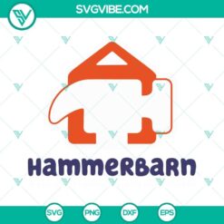 Bluey Hammerbarn SVG images with fun quote "If You Hit A Flamingo You’ve Gone Too Far" for crafting projects, featuring whimsical design.